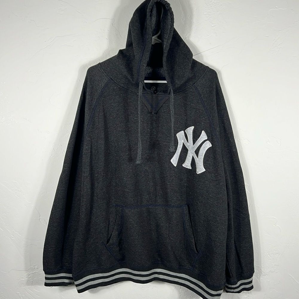 ⚾️ NEW YORK YANKEES Stitches Official Pullover Sweatshirt Hoodie Size XL - EUC